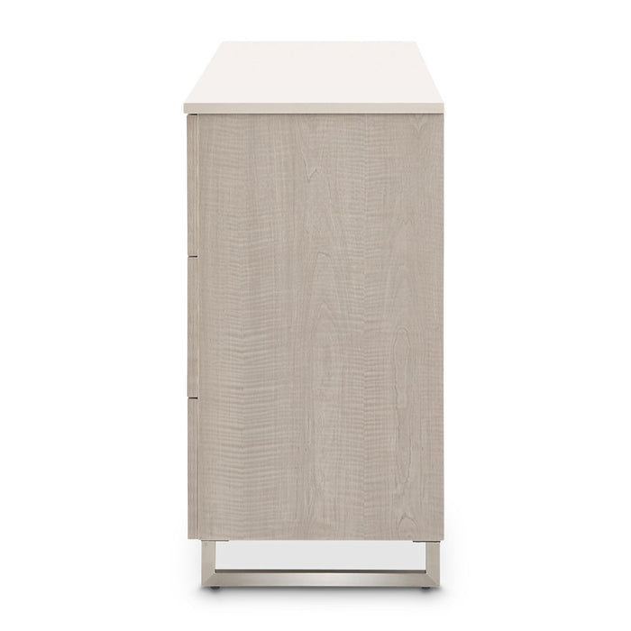 AICO Marin Dresser in Greige - Furniture Land (Milwaukee, WI)