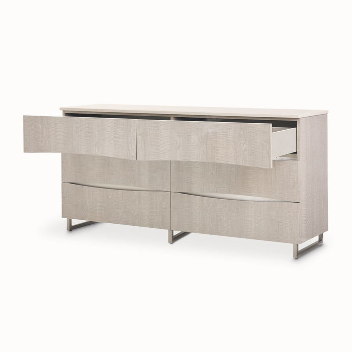 AICO Marin Dresser in Greige - Furniture Land (Milwaukee, WI)