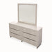 AICO Marin Dresser in Greige - Furniture Land (Milwaukee, WI)