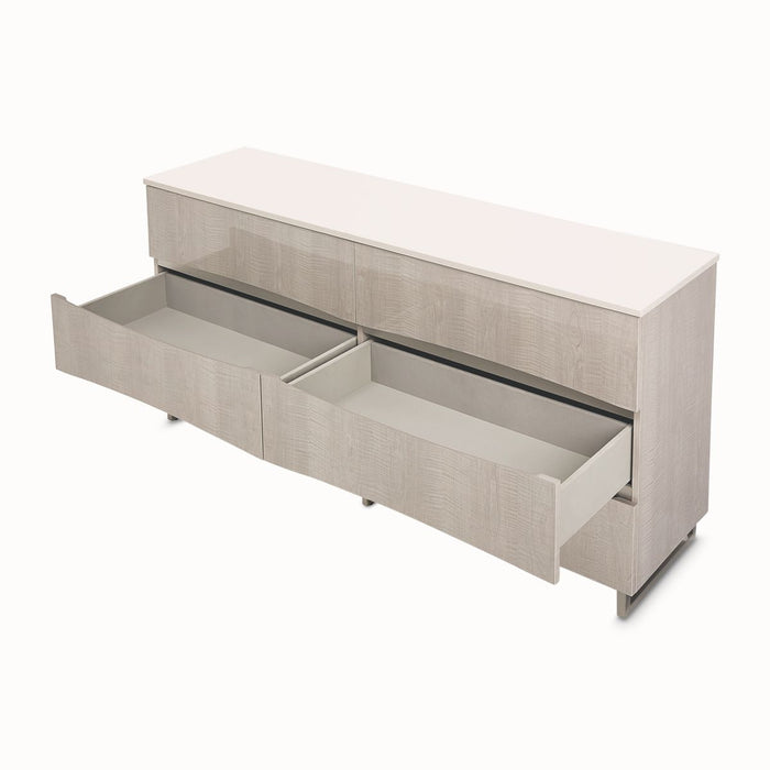 AICO Marin Dresser in Greige - Furniture Land (Milwaukee, WI)