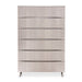 AICO Marin 6-Drawer Chest in Greige - Furniture Land (Milwaukee, WI)