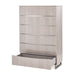 AICO Marin 6-Drawer Chest in Greige - Furniture Land (Milwaukee, WI)