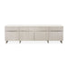 AICO Marin Media Cabinet in Greige - Furniture Land (Milwaukee, WI)