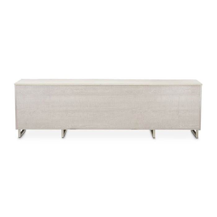 AICO Marin Media Cabinet in Greige - Furniture Land (Milwaukee, WI)