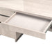AICO Marin Desk in Greige - Furniture Land (Milwaukee, WI)
