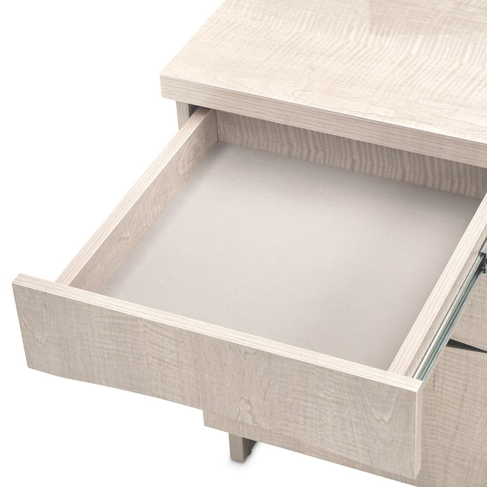 AICO Marin Desk in Greige - Furniture Land (Milwaukee, WI)