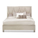 AICO Marin Queen Panel Bed in Greige - Furniture Land (Milwaukee, WI)