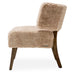 AICO Furniture A La Carte HalfMoon Curved Back Chair in Boardwalk - Furniture Land (Milwaukee, WI)
