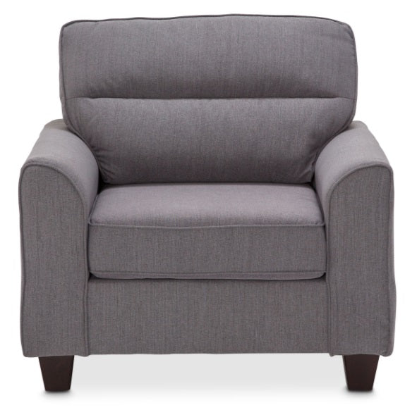AICO Furniture A La Carte Millenial Chair in Graphite - Furniture Land (Milwaukee, WI)