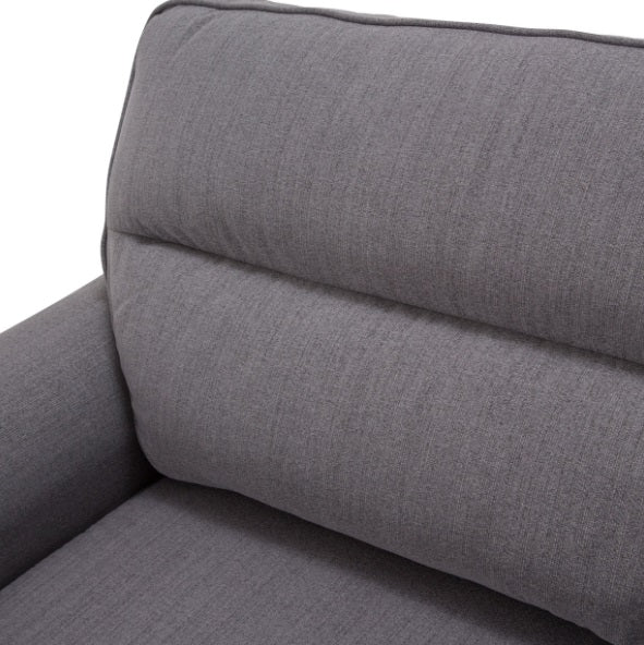 AICO Furniture A La Carte Millenial Chair in Graphite - Furniture Land (Milwaukee, WI)