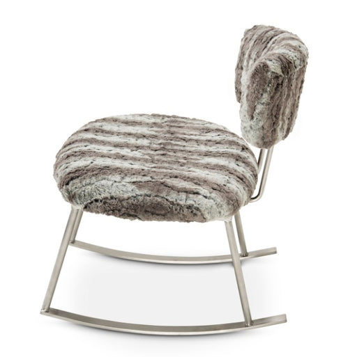 AICO Furniture A La Carte Pebble Beach Rocker Chair in Moondust - Furniture Land (Milwaukee, WI)