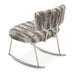 AICO Furniture A La Carte Pebble Beach Rocker Chair in Moondust - Furniture Land (Milwaukee, WI)