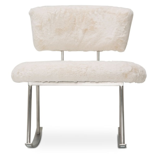 AICO Furniture A La Carte Pebble Beach Rocker Chair in Powder - Furniture Land (Milwaukee, WI)
