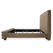 AICO Furniture Penninsula Queen Upholstered Bed in Khaki - Furniture Land (Milwaukee, WI)