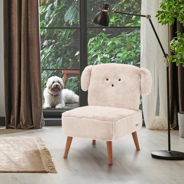 AICO Furniture A La Carte Puppy Armless Chair in Capri - Furniture Land (Milwaukee, WI)