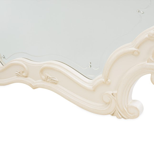 AICO Lavelle Dresser Mirror in Classic Pearl - Furniture Land (Milwaukee, WI)