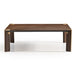 AICO Furniture Amora Cocktail Table in Eggshell Walnut - Furniture Land (Milwaukee, WI)