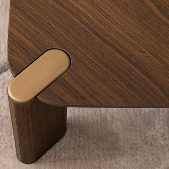 AICO Furniture Amora Cocktail Table in Eggshell Walnut - Furniture Land (Milwaukee, WI)
