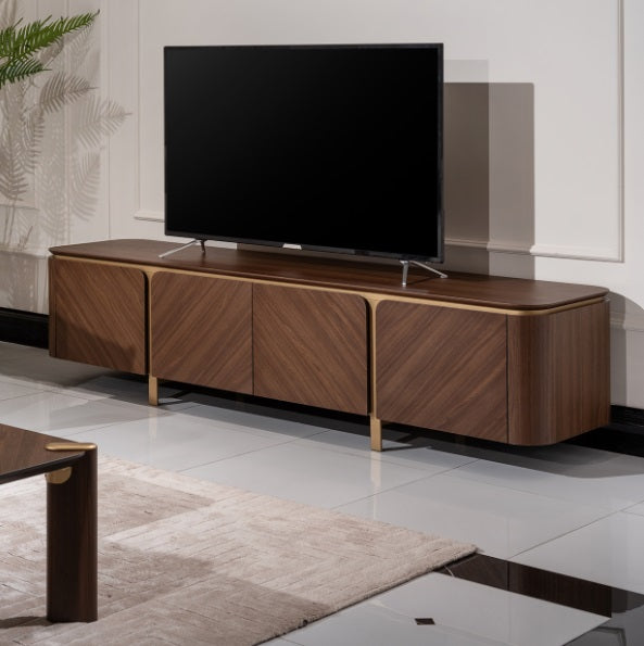 AICO Furniture Amora Cocktail Table in Eggshell Walnut - Furniture Land (Milwaukee, WI)