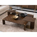 AICO Furniture Amora Cocktail Table in Eggshell Walnut - Furniture Land (Milwaukee, WI)