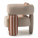 AICO Furniture Amora Chair Ash in Eggshell Walnut - Furniture Land (Milwaukee, WI)