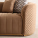 AICO Furniture Ariana Sofa in Caramel Gold - Furniture Land (Milwaukee, WI)