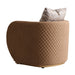 AICO Furniture Ariana Chair in Caramel Gold - Furniture Land (Milwaukee, WI)