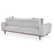 AICO Balboa Sofa in Warm Walnut - Furniture Land (Milwaukee, WI)