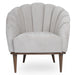 AICO Balboa Accent Chair in Warm Walnut - Furniture Land (Milwaukee, WI)