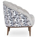 AICO Balboa Accent Chair in Warm Walnut - Furniture Land (Milwaukee, WI)