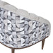 AICO Balboa Accent Chair in Warm Walnut - Furniture Land (Milwaukee, WI)