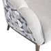 AICO Balboa Accent Chair in Warm Walnut - Furniture Land (Milwaukee, WI)
