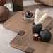 AICO Furniture Bristol Point Medium Cocktail Table in Saddle Brown - Furniture Land (Milwaukee, WI)