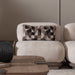 AICO Furniture Bristol Point Armless Chair in Saddle Brown - Furniture Land (Milwaukee, WI)