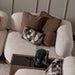 AICO Furniture Bristol Point Corner Unit in Saddle Brown - Furniture Land (Milwaukee, WI)