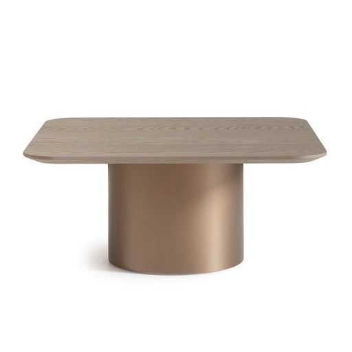 AICO Canberra Tall Cocktail Table in Brown - Furniture Land (Milwaukee, WI)