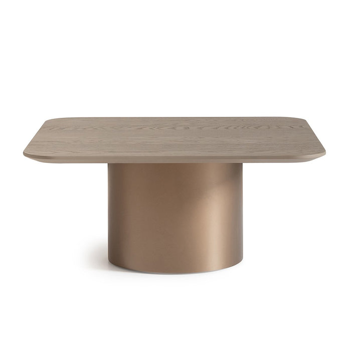 AICO Canberra Tall Cocktail Table in Brown - Furniture Land (Milwaukee, WI)