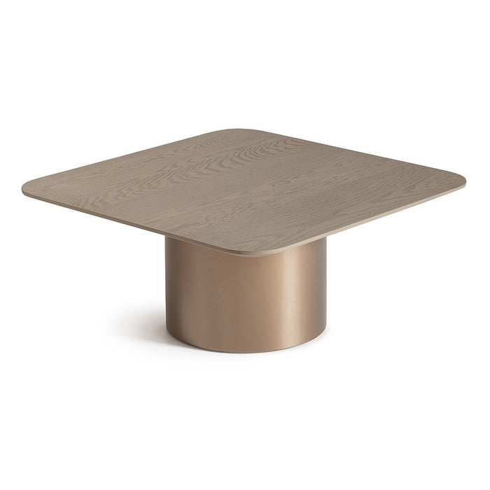 AICO Canberra Tall Cocktail Table in Brown - Furniture Land (Milwaukee, WI)