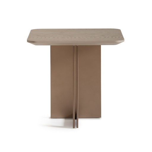 AICO Canberra End Table in Brown - Furniture Land (Milwaukee, WI)