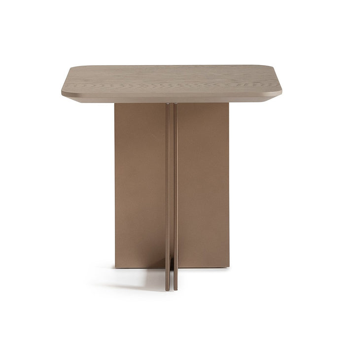 AICO Canberra End Table in Brown - Furniture Land (Milwaukee, WI)