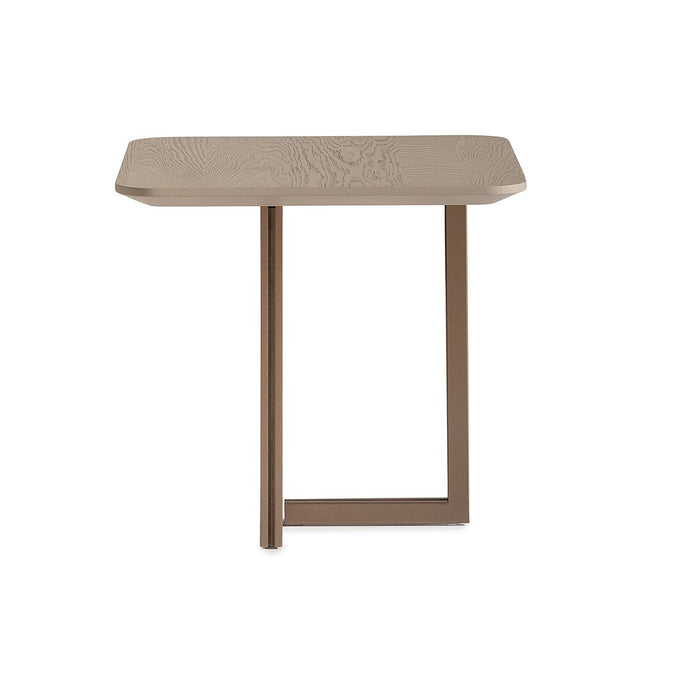 AICO Canberra End Table in Brown - Furniture Land (Milwaukee, WI)
