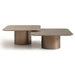 AICO Canberra Short Cocktail Table in Brown - Furniture Land (Milwaukee, WI)