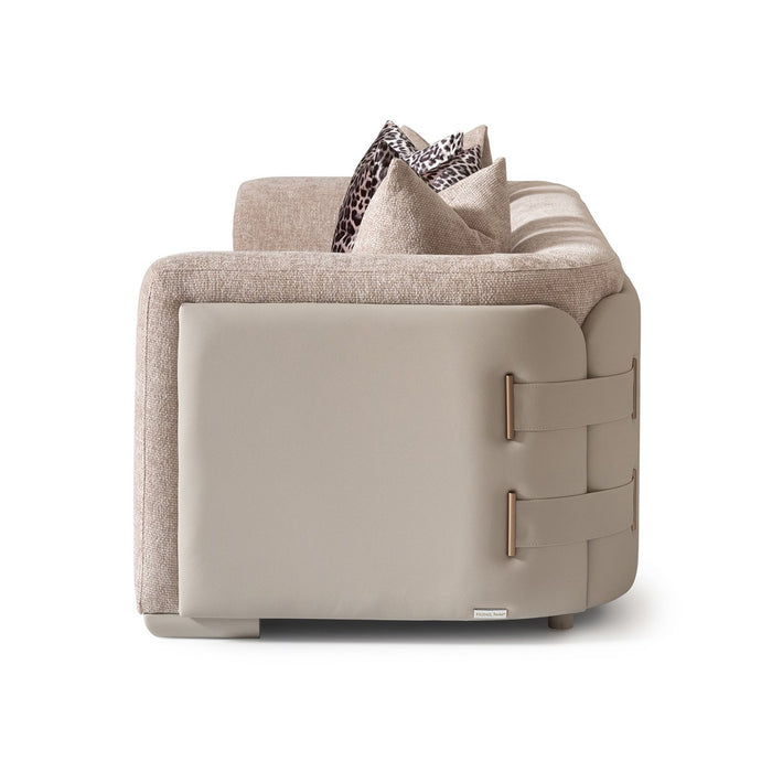 AICO Canberra Sofa in Brown - Furniture Land (Milwaukee, WI)