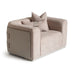 AICO Canberra Chair 1/2 in Brown - Furniture Land (Milwaukee, WI)