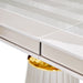 AICO Furniture Carmela Rectangular Dining Table in Shimmer Ivory - Furniture Land (Milwaukee, WI)