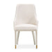 AICO Furniture Carmela Dining Arm Chair (Set of 2) in Shimmer Ivory - Furniture Land (Milwaukee, WI)
