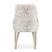 AICO Furniture Carmela Dining Arm Chair (Set of 2) in Shimmer Ivory - Furniture Land (Milwaukee, WI)
