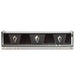 AICO Furniture Carmela Media Cabinet in Glossy Charcoal Sand - Furniture Land (Milwaukee, WI)