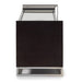 AICO Furniture Carmela Media Cabinet in Glossy Charcoal Sand - Furniture Land (Milwaukee, WI)