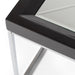 AICO Furniture Carmela Cocktail Table in Glossy Charcoal Sand - Furniture Land (Milwaukee, WI)